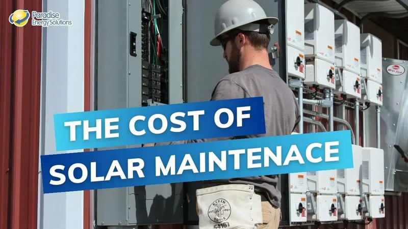 The Cost of Solar Panel System Maintenance