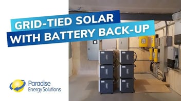 Grid-Tied Solar with Battery Backup