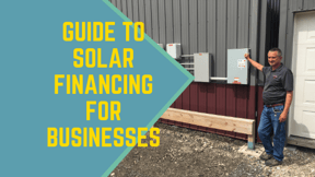 Guide to solar financing for businesses_Cover