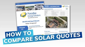 How to Compare Solar Panel Quotes