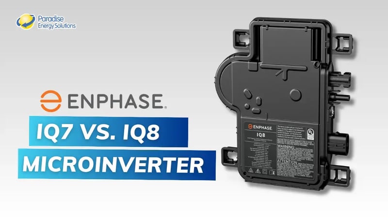 Enphase IQ7 vs. IQ8