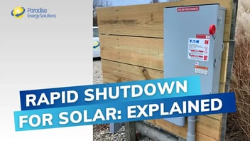 Understanding Rapid Shutdown for Solar Energy