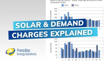 Demand Charges with Solar Energy