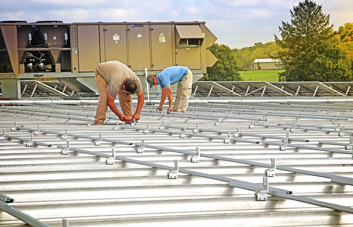 Solar Installers in Action