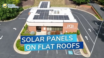 Solar Panels on a Flat Roof