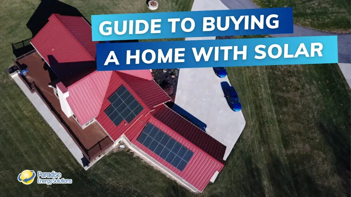 Guide to buying a home with solar panels